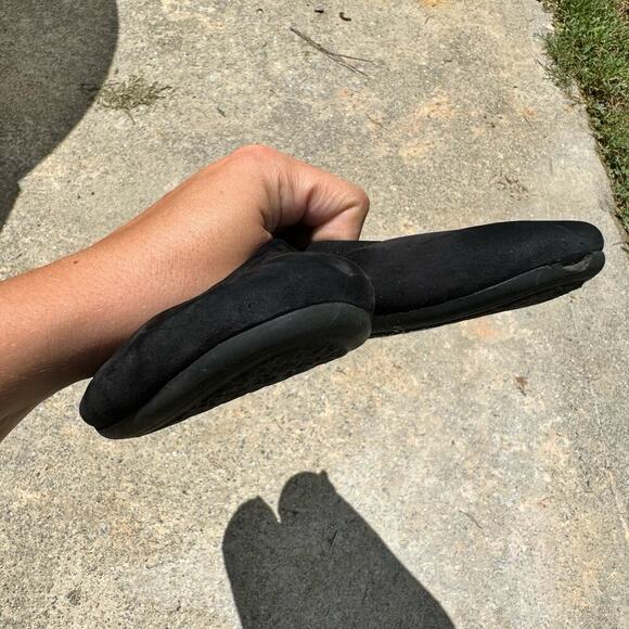 Arche Laius Ballerina Flat in Black Nubuck Suede Size 39 / US 9 - Picture 7 of 11